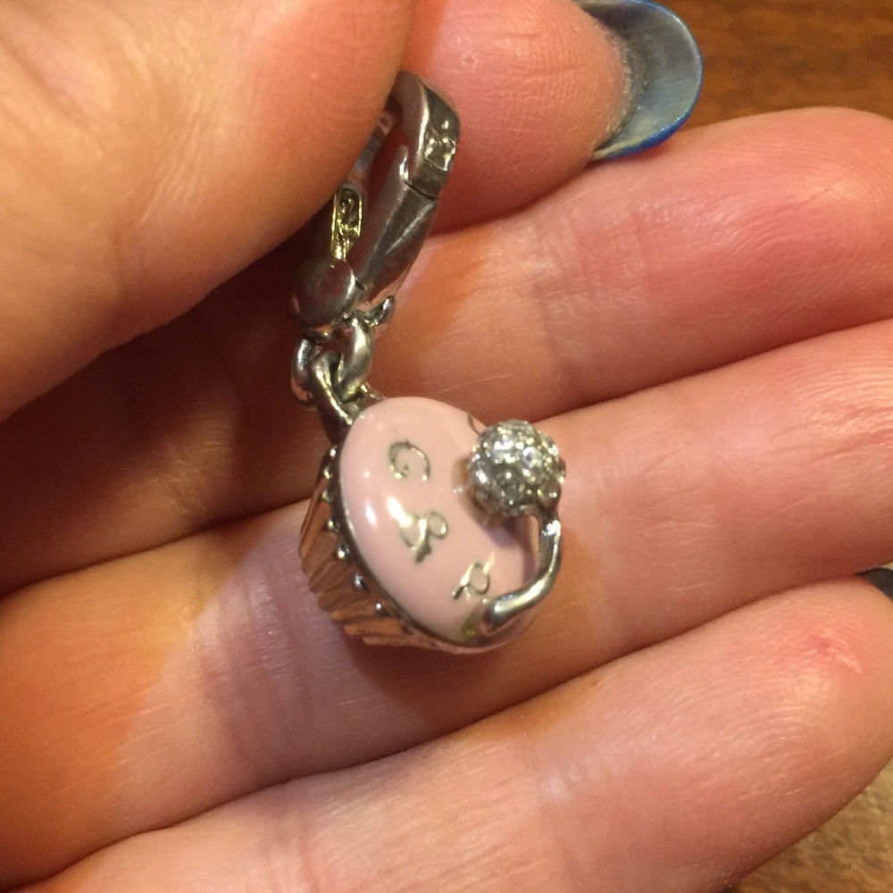 Juicy couture charm pink cupcake